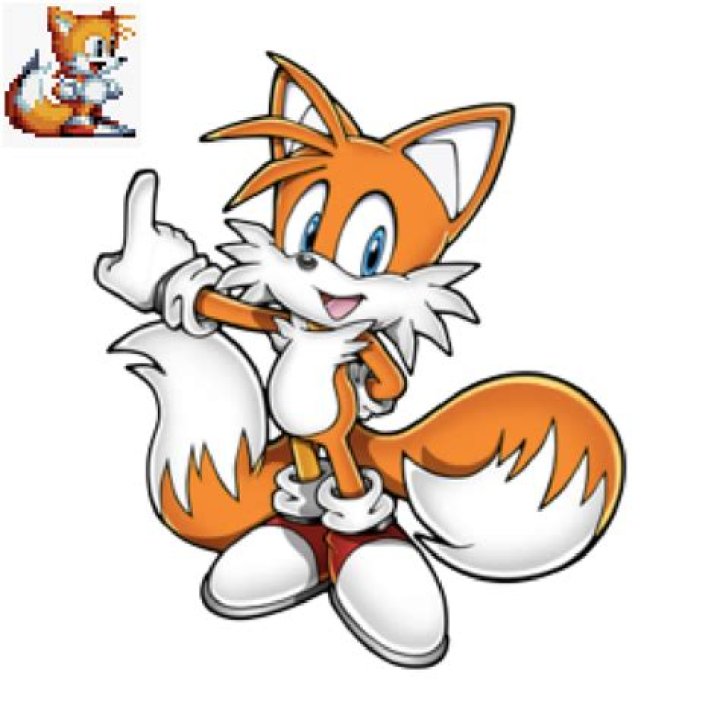 Is Tails orange or yellow?