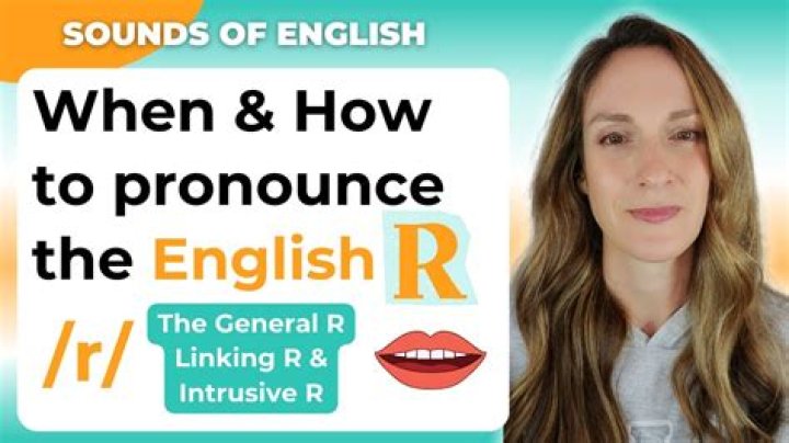 Is the English r hard?