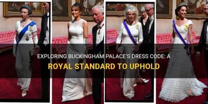 Is there a dress code for Buckingham Palace tour?