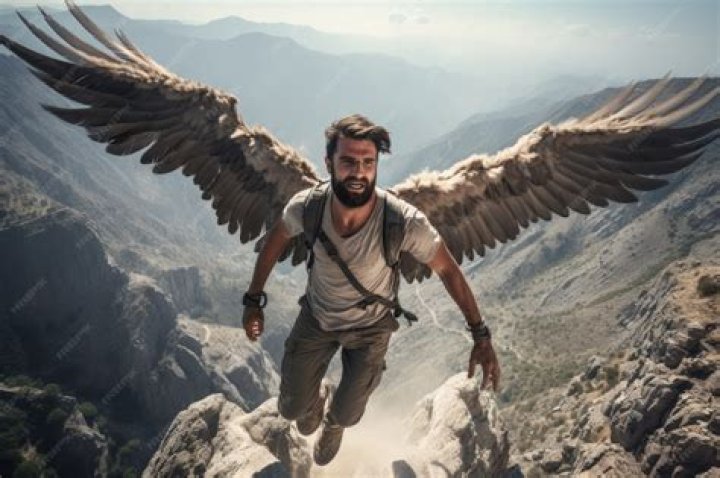 Is there a person who can fly?