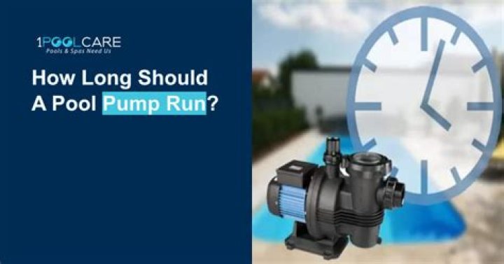 Should I run my pool pump 24 7?