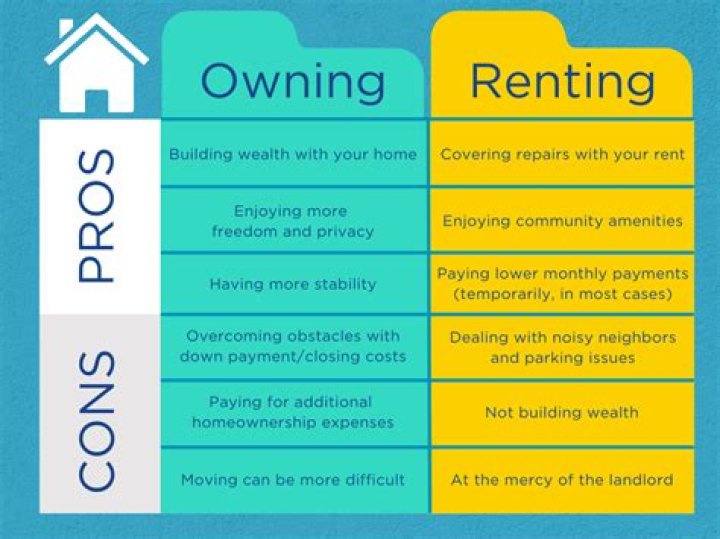 What are 2 disadvantages of owning your own home?