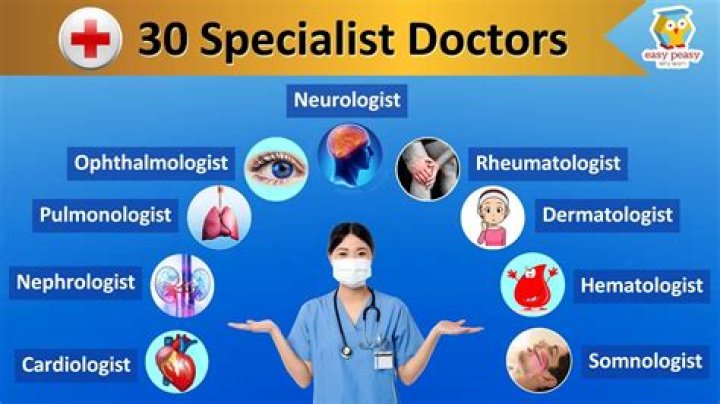 What are considered medical specialists?