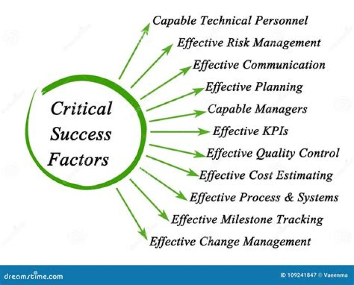 What are critical success factors?
