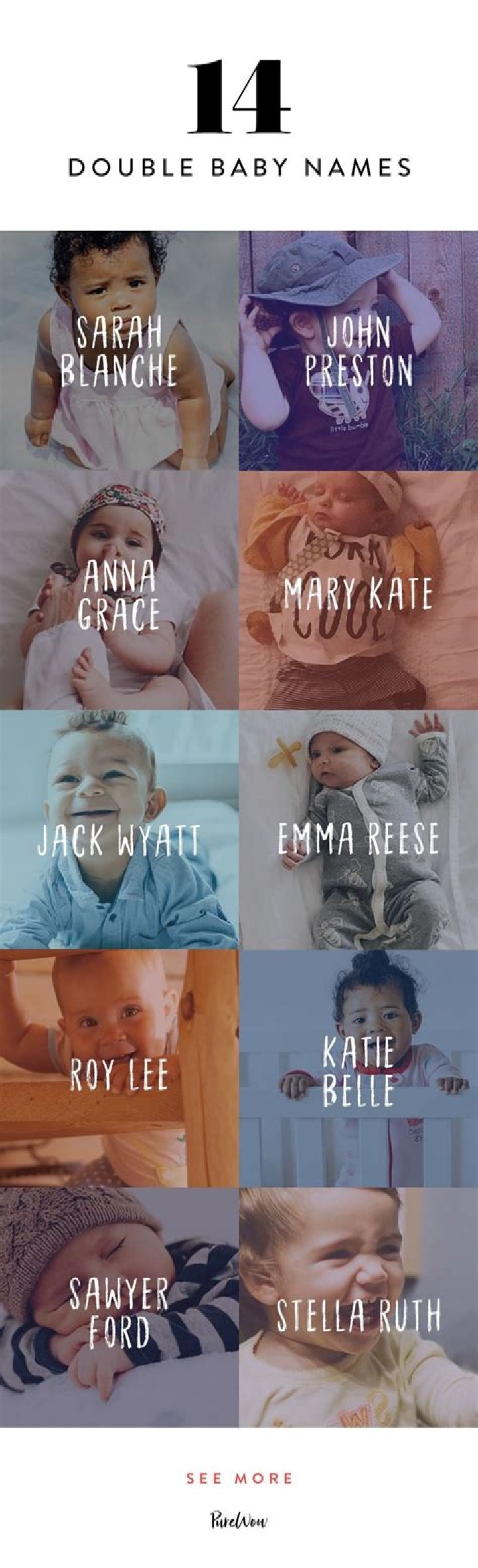 What are cute double names?