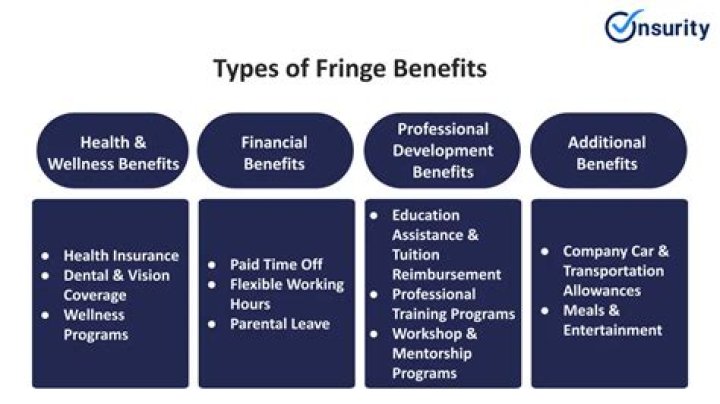 What are fringe benefits examples?