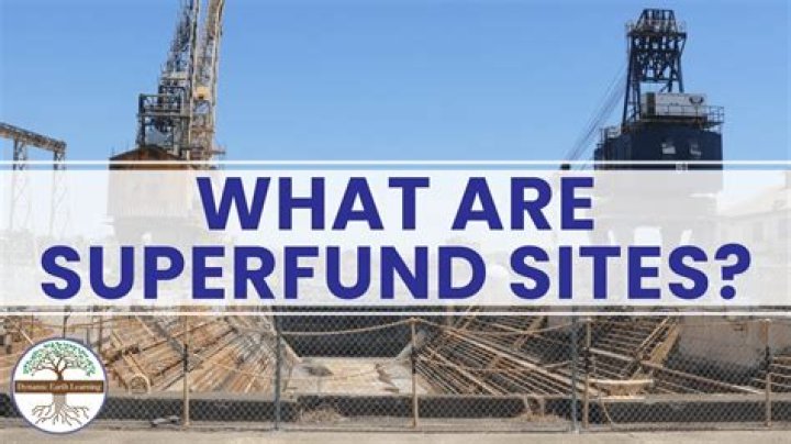 What are in Superfund sites?