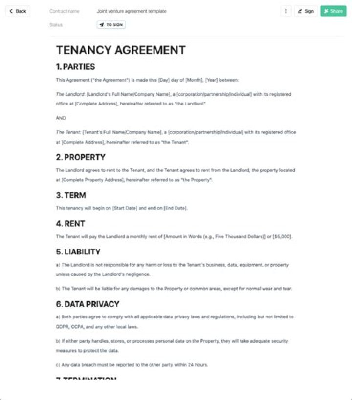 What are my rights without a tenancy agreement?