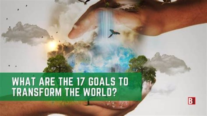 What are the 17 goals to transform the world?