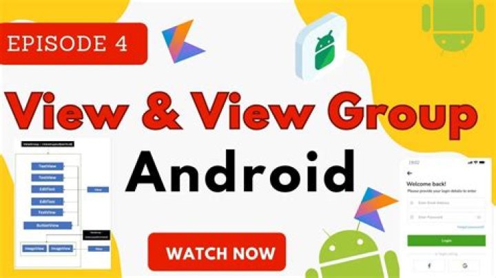 What are the different Viewgroups in Android?