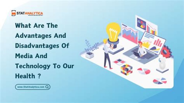 What are the disadvantages of media and technology to our health?