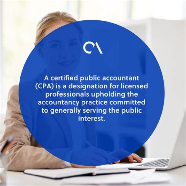 What are the duties of a certified public accountant?
