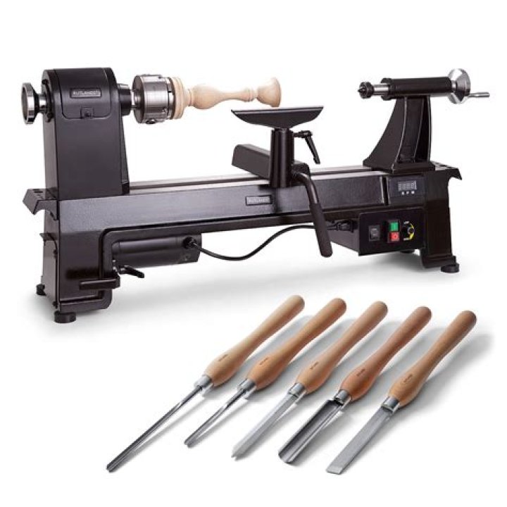 What are the four main units of a lathe?