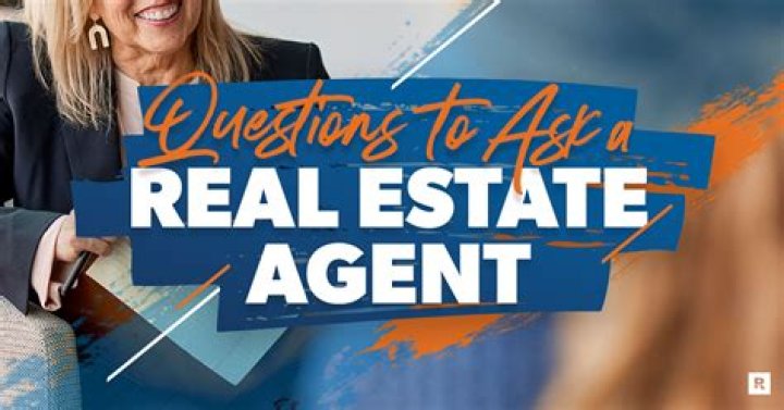What are the most common questions you ask a real estate agent?