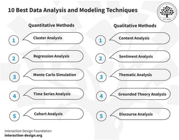 What are the techniques or methods used to analyze qualitative data?