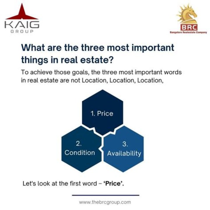 What are the three most Important Factors in real estate?