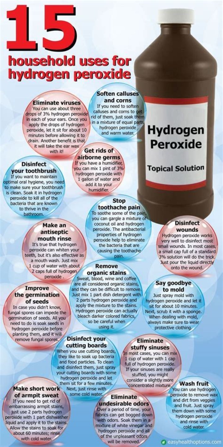 What are the uses of hydrogen peroxide?