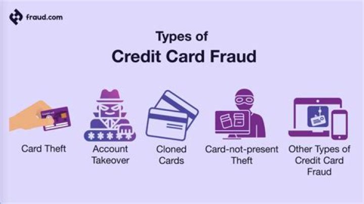 What are three examples of credit fraud?