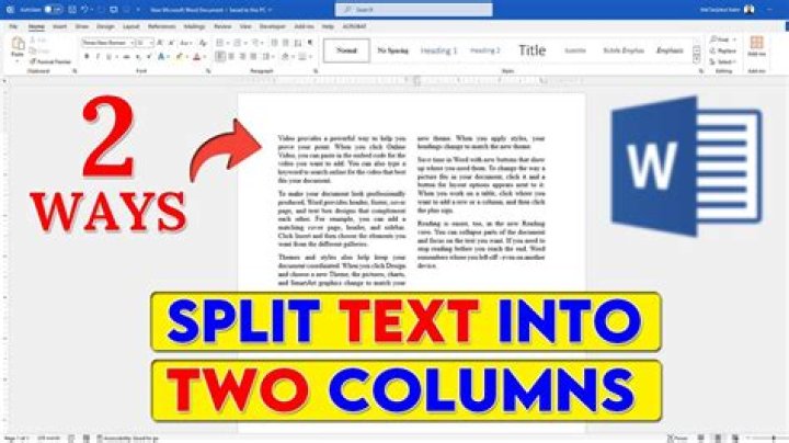 What are two ways to add columns to a document?