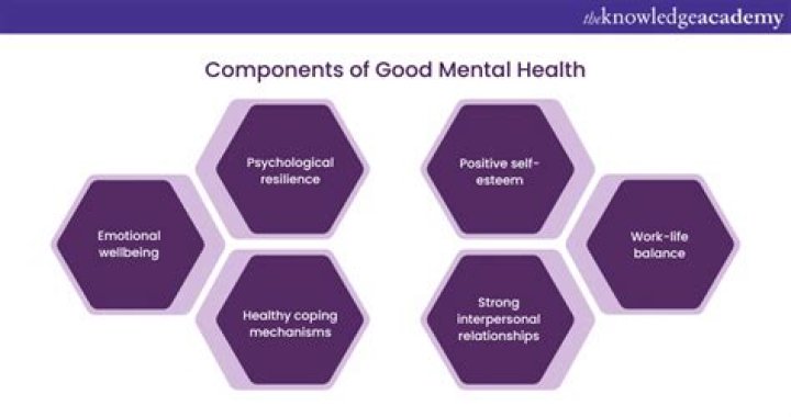 What aspects of work are good for mental health?