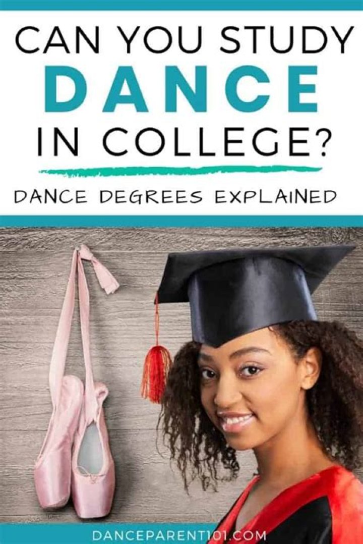 What can a degree in dance get you?
