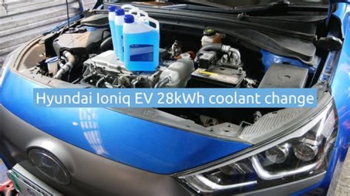 What color is Tesla battery coolant?