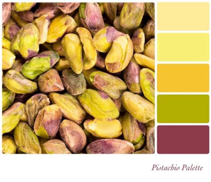 What colour is pistachio?