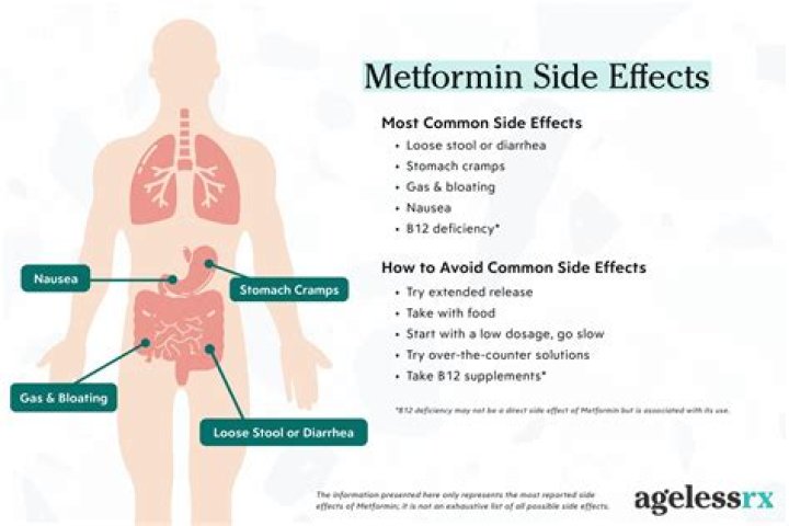 What damage does metformin do?