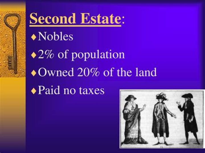 What did the 2nd estate consist of?