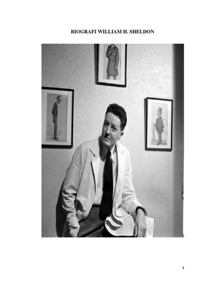 What did William H Sheldon believe?