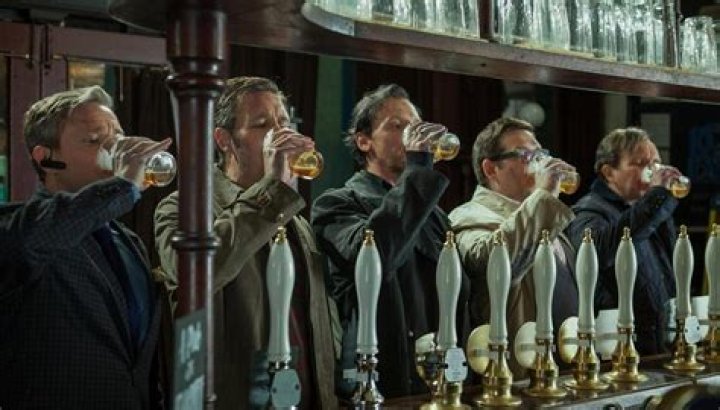 What do actors drink instead of alcohol?