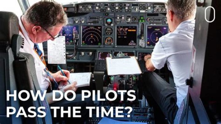 What do pilots do after they land?