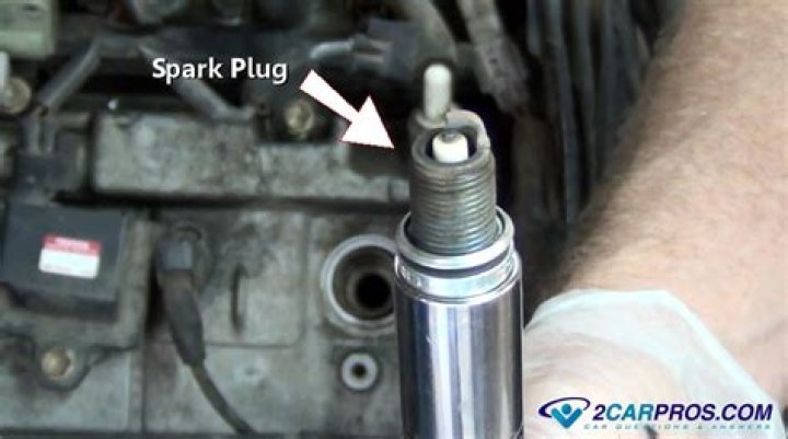 What do spark plugs look like when you have a blown head gasket?