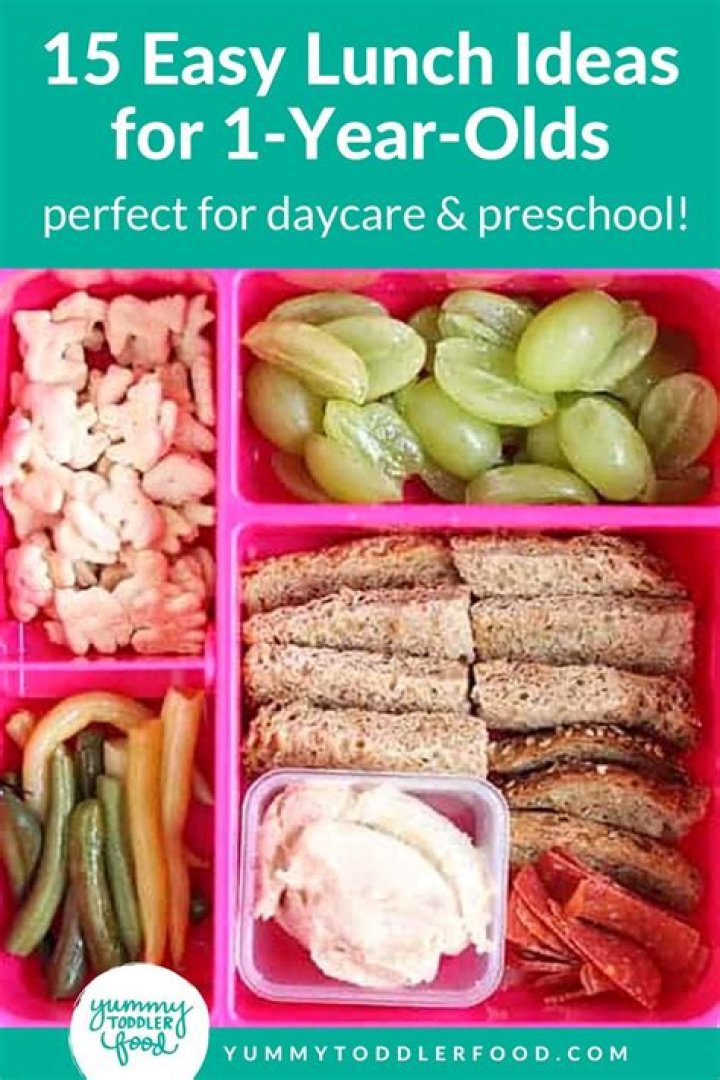 What do you give a 1 year old for lunch?