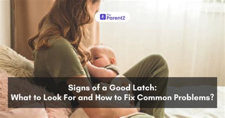 What does a good latch feel like?