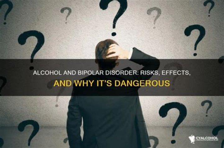 What does alcohol do to bipolar?