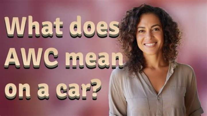 What does AWC mean?