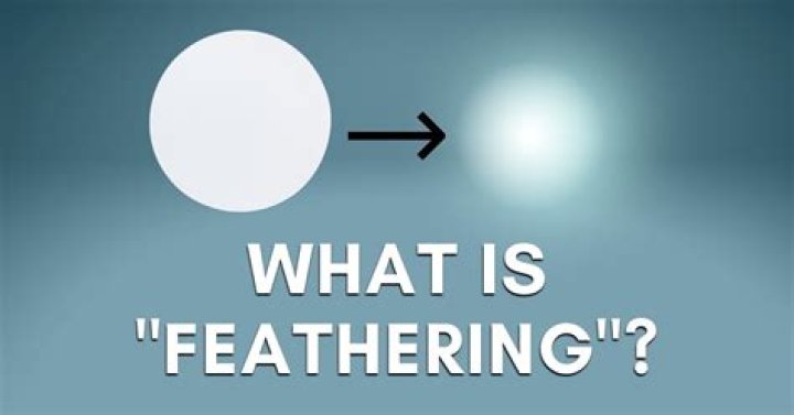 What does full feathering mean?