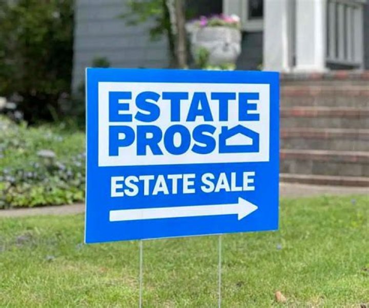What does it mean when a house for sale is an estate sale?