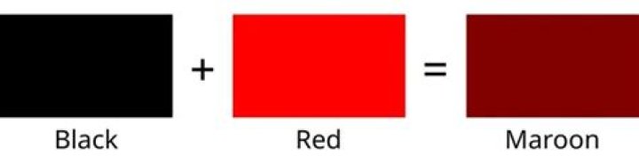 What does red and black make?