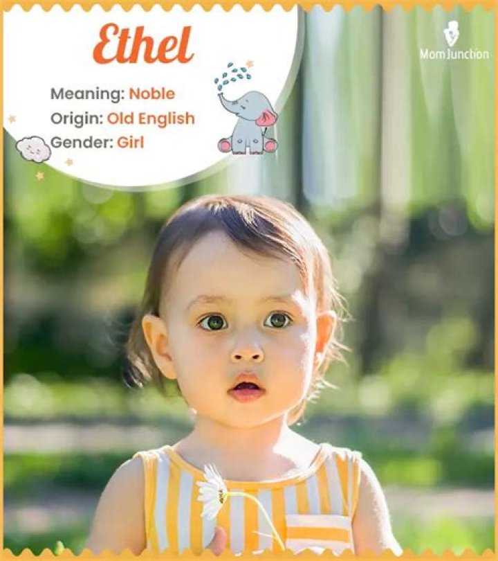 What does the name Ethel mean?