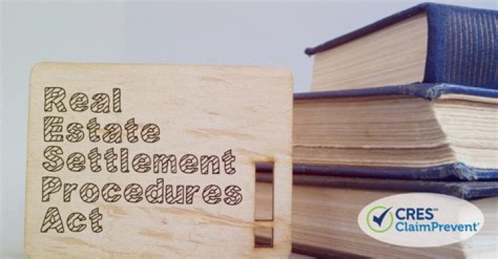 What does the Real Estate Settlement Procedures Act apply to?
