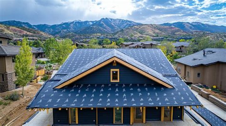 What goes beneath roof shingles?