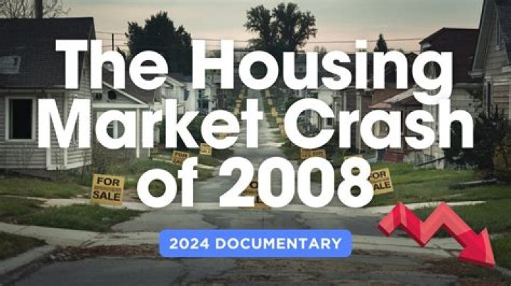 What happened to the real estate market in 2008?