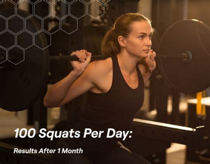 What happens if I do 100 squats a day?