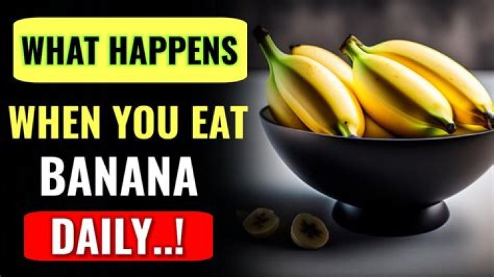 What happens if I eat banana everyday?