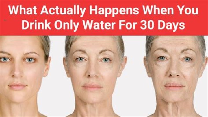 What happens if you drink a little water before surgery?