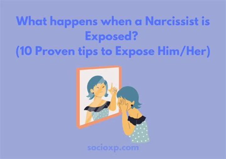 What happens when a narcissist is exposed?