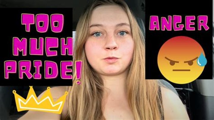 What happens when you have too much pride?