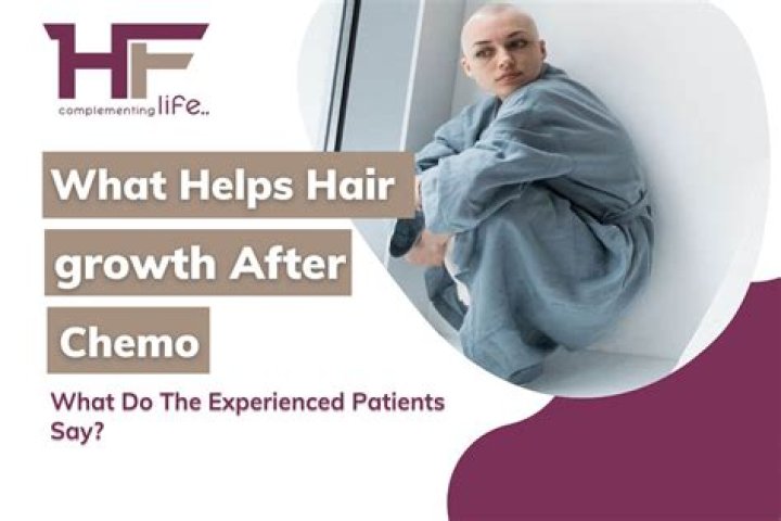 What helps hair growth after chemo?